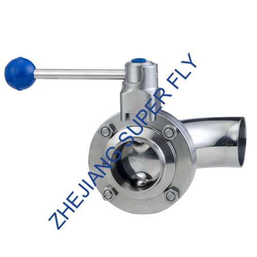 Butterfly Valve with Elbow