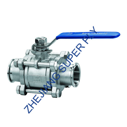 Three-piece Clamp Ball Valve