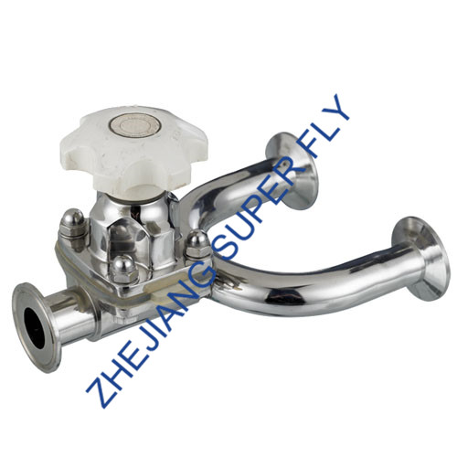 U-type Tee Clamp Diaphragm Valve