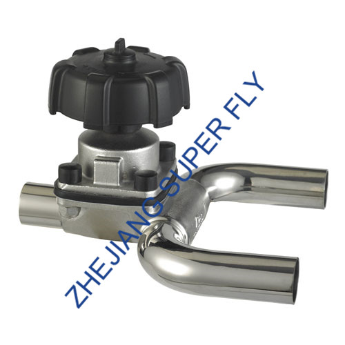 U-type Tee Weld Diaphragm Valve