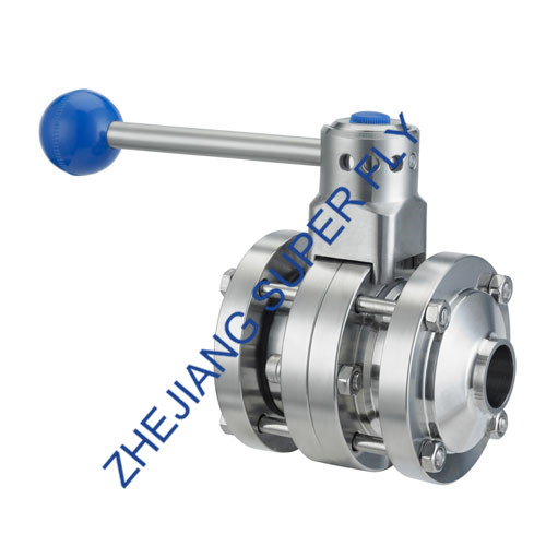 Three-piece Welded Butterfly Valve
