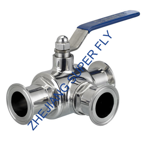 Three-piece Clamp Ball Valve