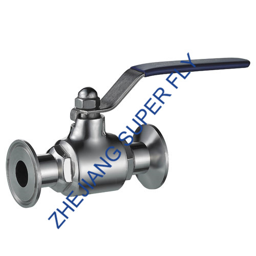 Clamp Straight Ball Valve