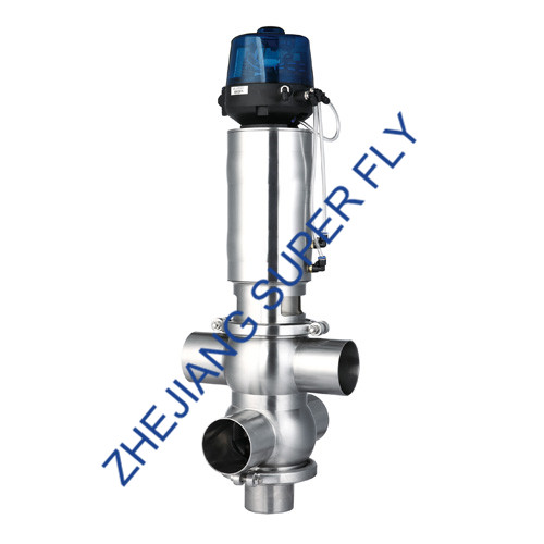Double-seat Intelligent Mix-proof Valve