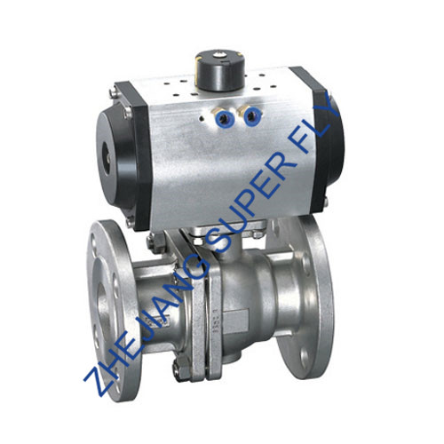 Flange Pneumatic Ball Valve
