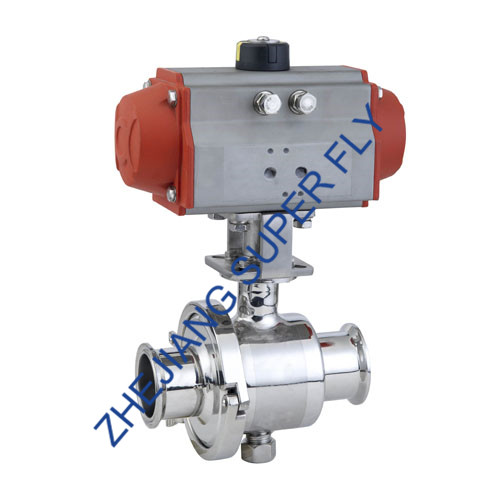 Horizontal Type Pnematic Ball Valve